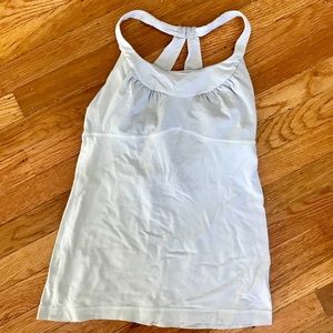 Lululemon white tank top